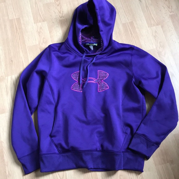 Under Armour Tops - Under Armour women’s hoodie size large purple